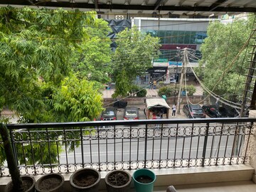Balcony in 2 BHK Builder Floor at Green Park Extension – for Rent