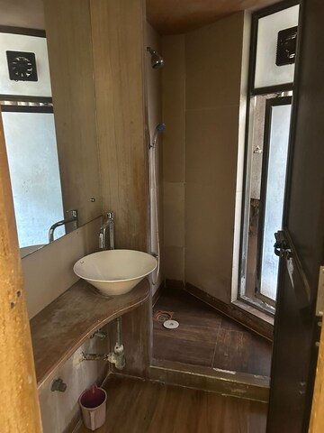 Bathroom in 1 BHK Apartment at Khar West – for Rent