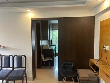 Living Room in 1 BHK Apartment at Khar West – for Rent