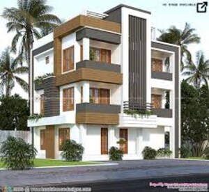 6 BHK Independent House – Exterior View View at Beta Ii Greater Noida - for Sale