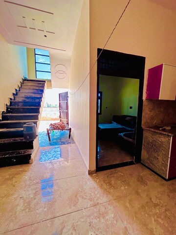 Staircase in 1.5 BHK Builder Floor at Laxmi Nagar – for Rent