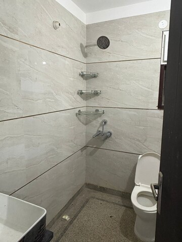 Bathroom in 2 BHK Builder Floor at Palam Vihar Extension – for Rent