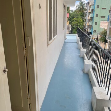Balcony in 1 BHK Apartment at Shanthi Nagar – for Rent