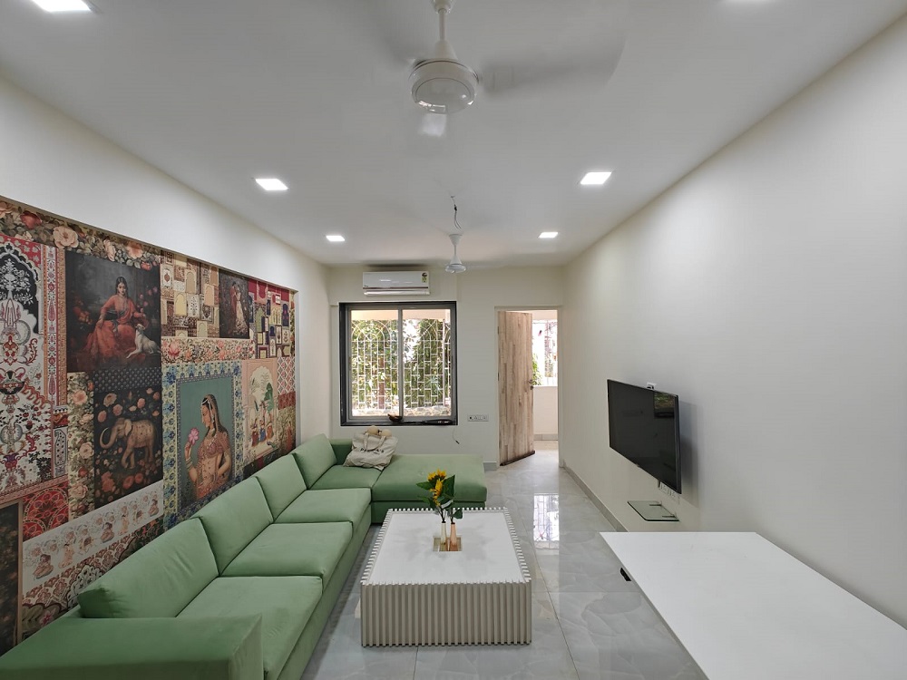 1 BHK + Pooja Room Apartment For Rent in CO-Operative Society