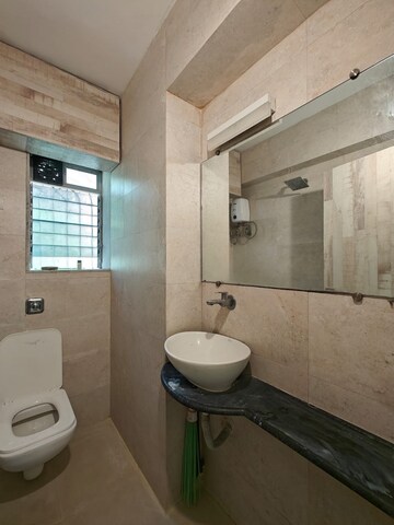 Bathroom in 1 BHK Apartment at Bandra West – for Rent
