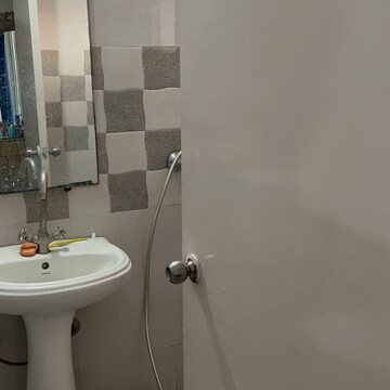 Bathroom in 2 BHK Apartment at Gaur Atulyam, Omicron I Greater Noida – for Rent