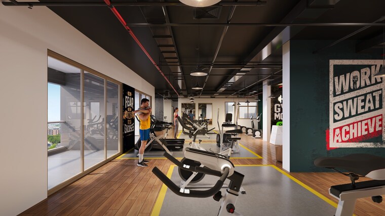 Gym, malpani-m-soul-strings 3 Bedroom 1302 Sq.Ft. Apartment In Pashan Pune 8769593