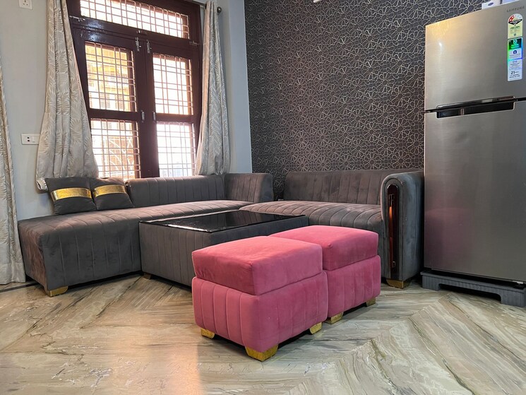 Bedroom, palam vihar extension 2 Bedroom 1000 Sq.Ft. Builder Floor In Palam Vihar Extension Gurgaon 8769569