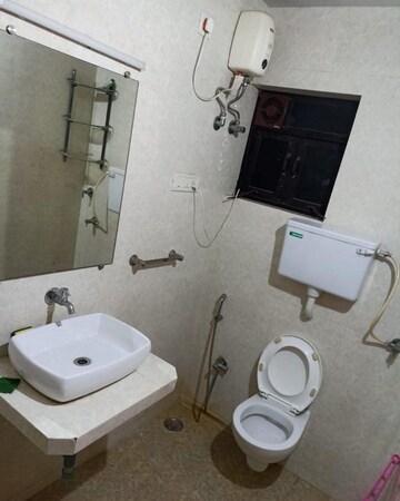 Bathroom in  Pg at Kharghar Sector 3 – for Rent
