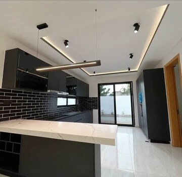 Kitchen in 3 BHK Builder Floor at Sector 28 – for Sale