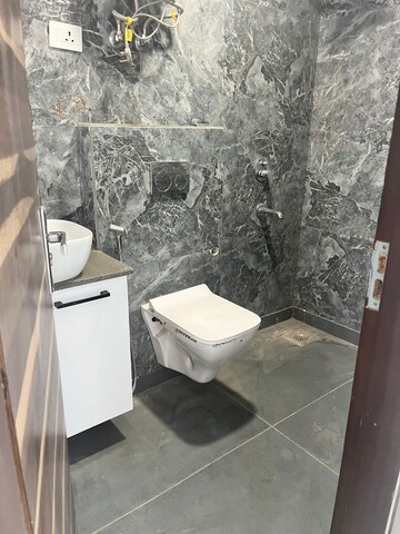 Bathroom in 3 BHK Apartment at Mehrauli – for Rent