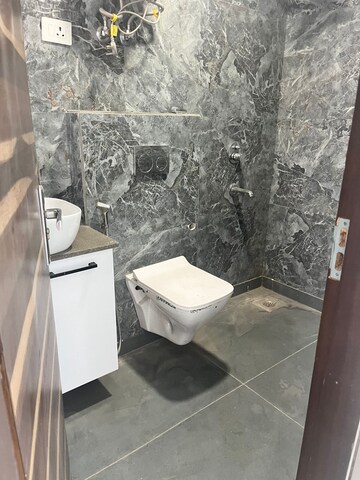 Bathroom in 3 BHK Apartment at Mehrauli – for Rent