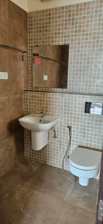 Bathroom in 2.5 BHK Apartment at Runwal Greens, Mulund West – for Sale