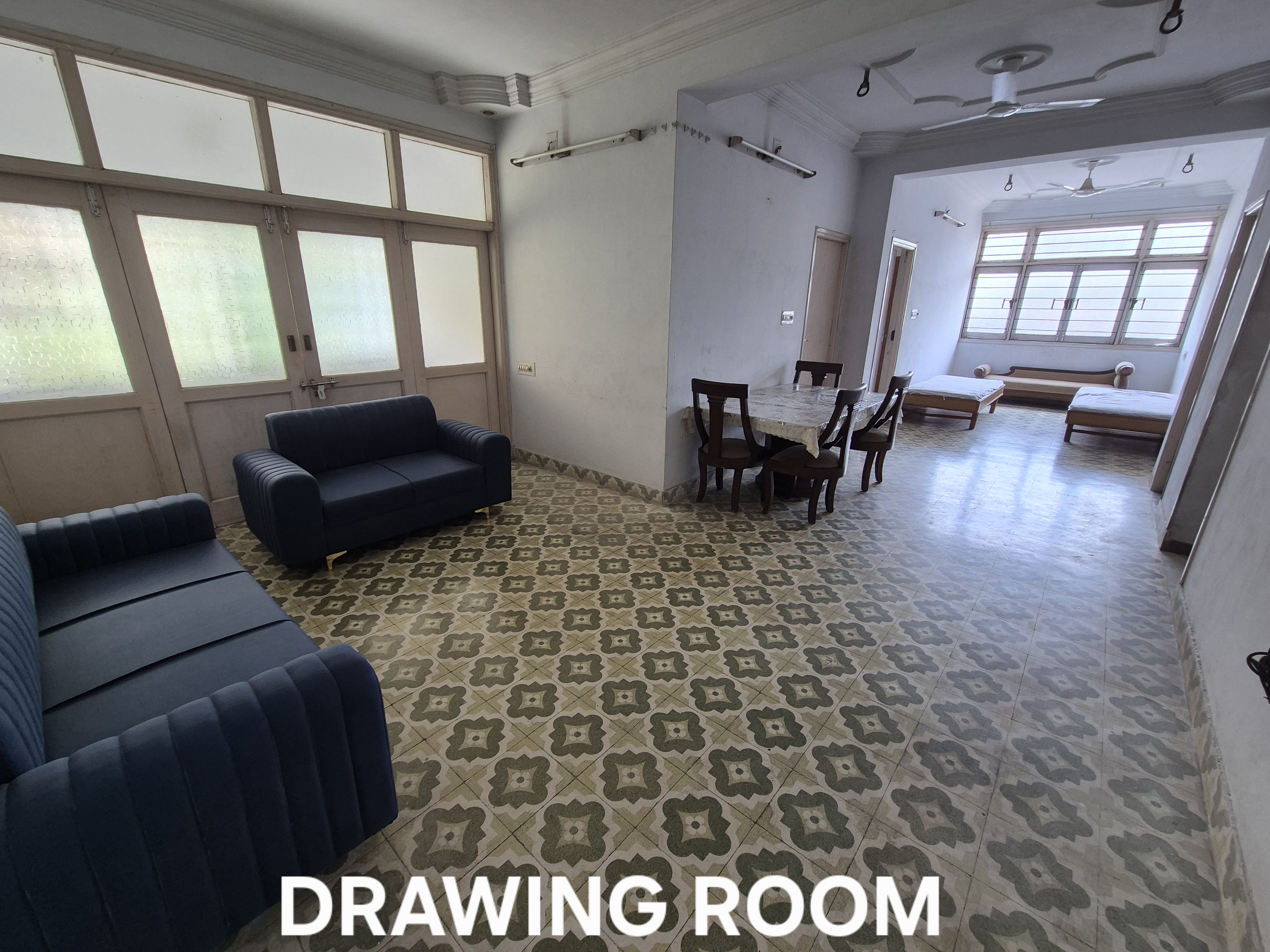 3 BHK + Study Room Apartment For Rent in Chinaibaug Society 