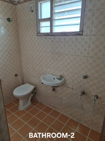 Bathroom in 3 BHK Apartment at Ellisbridge – for Rent
