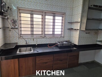 Kitchen in 3 BHK Apartment at Ellisbridge – for Rent