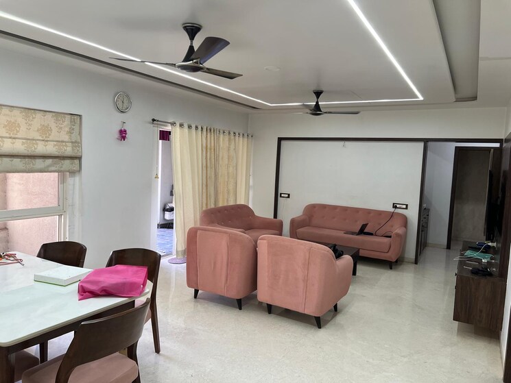 Living Room, kolte-patil-24k-glitterati-2 3 Bedroom 1573 Sq.Ft. Apartment In Pimple Nilakh Pune 8769805