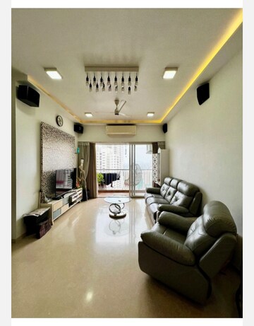 Living Room in 3 BHK Apartment at Runwal Greens, Mulund West – for Sale