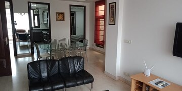 Living Room in 3 BHK Builder Floor at Saket – for Rent