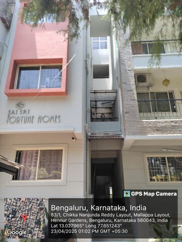 2 BHK Apartment – Exterior View View at Babusa Palya - for Sale