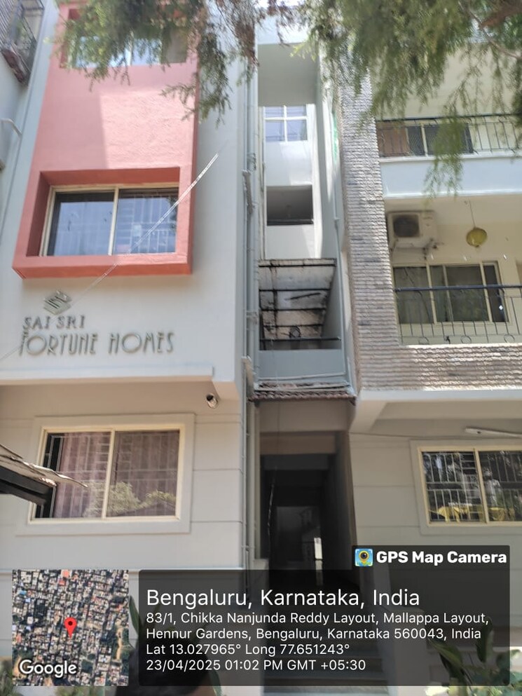 Exterior View, babusa palya 2 Bedroom 1250 Sq.Ft. Apartment In Babusa Palya Bangalore 8769927