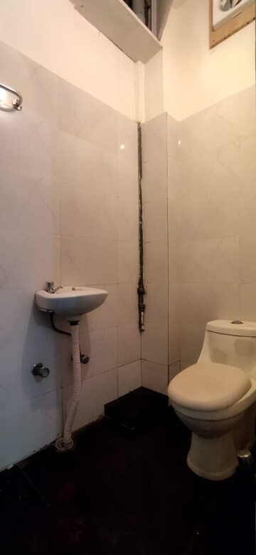 Bathroom in 1 RK Apartment at RWA Jasola Sector 8 SFS Flat, Jasola – for Rent