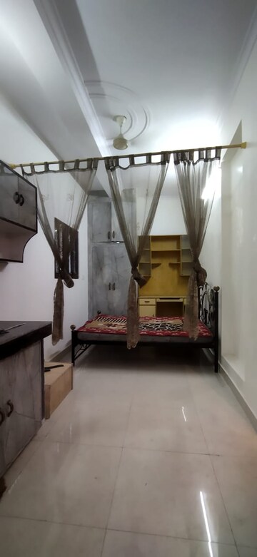 Bedroom in 1 RK Apartment at RWA Jasola Sector 8 SFS Flat, Jasola – for Rent