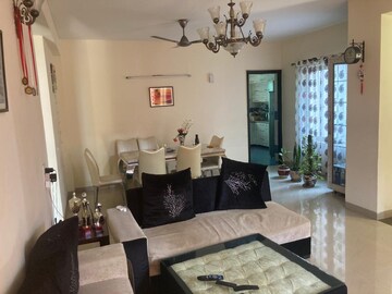Living Room in 3 BHK Builder Floor at SS Southend Floors, South City 2 – for Rent