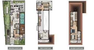 Floor Plan in 4 BHK Villa at Nachinola – for Sale