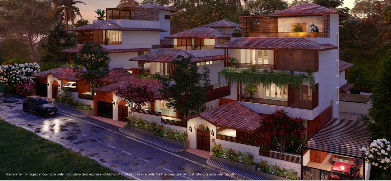 4 BHK + Servant Room Villa For Sale in Nachinola