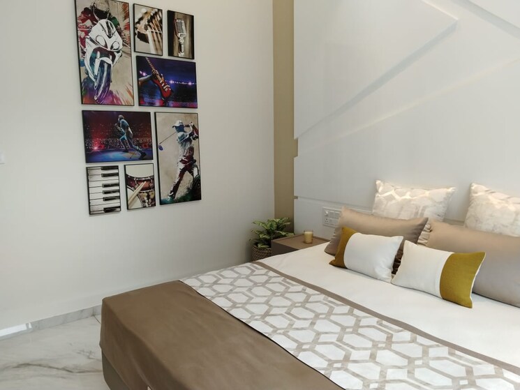Bedroom, koregaon park annexe 3 Bedroom 1243 Sq.Ft. Apartment In Koregaon Park Annexe Pune 8770117
