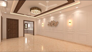 Living Room in 3 BHK Builder Floor at Godrej Retreat, Sector 83 – for Sale