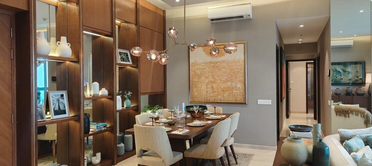 Living Room, lodha-world-crest 3 Bedroom 1936 Sq.Ft. Apartment In Worli Mumbai 8770035