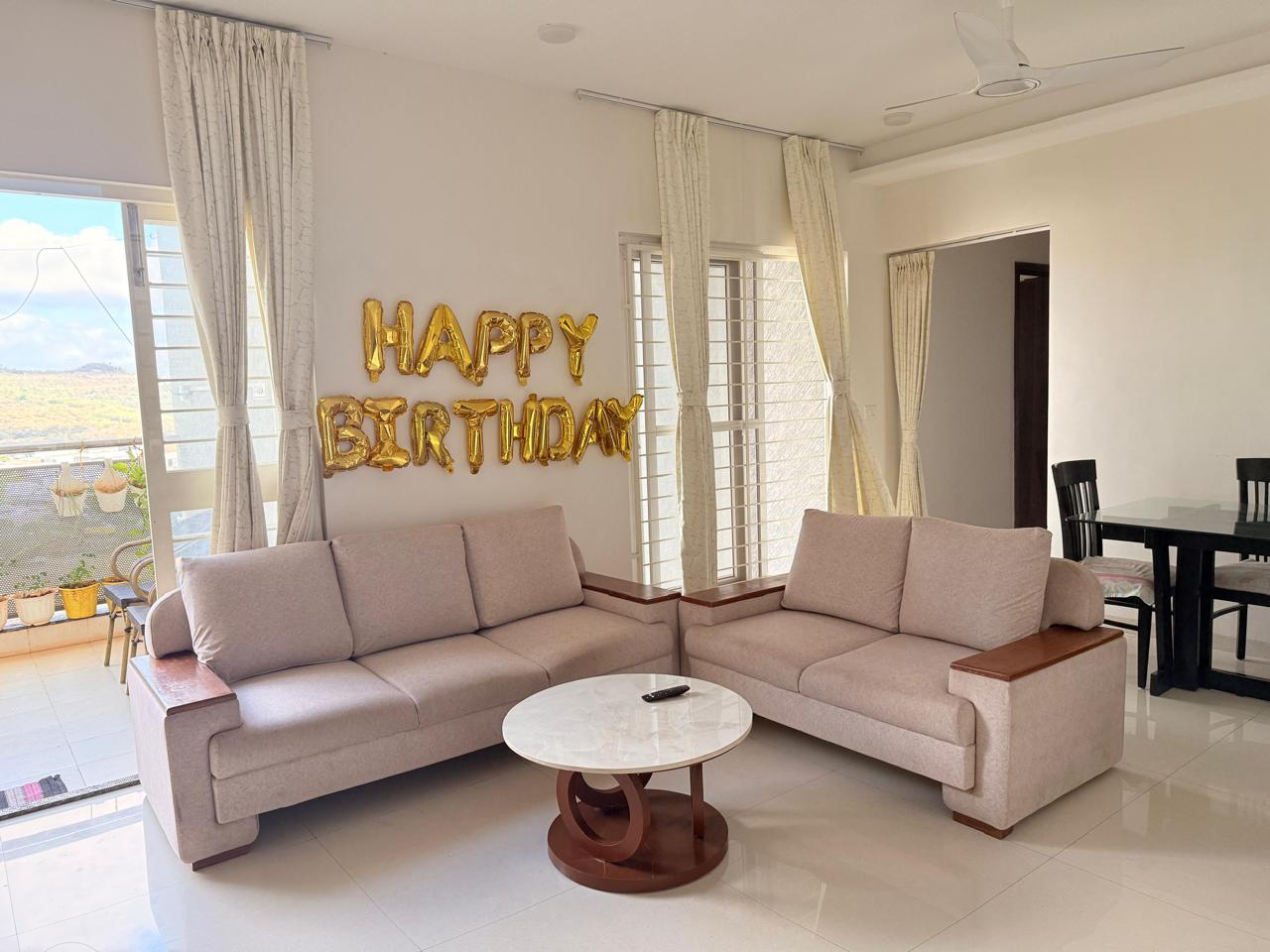 3 BHK + Study Room Apartment For Rent in Ganga Legend