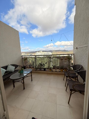 Balcony in 3 BHK Apartment at Ganga Legend, Bavdhan – for Rent
