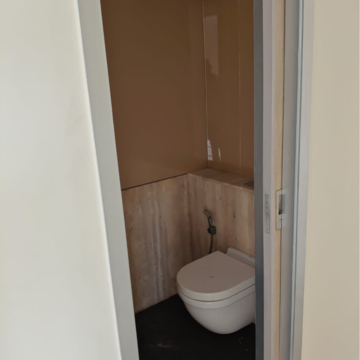 Bathroom in 2 BHK Apartment at Lodha Enchante, Wadala Truck Terminal – for Rent