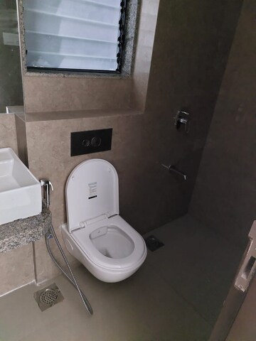 Bathroom in 2 BHK Apartment at Sunteck Avenue 2, Goregaon West – for Rent