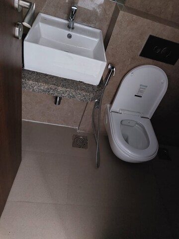 Bathroom in 2 BHK Apartment at Sunteck Avenue 2, Goregaon West – for Rent