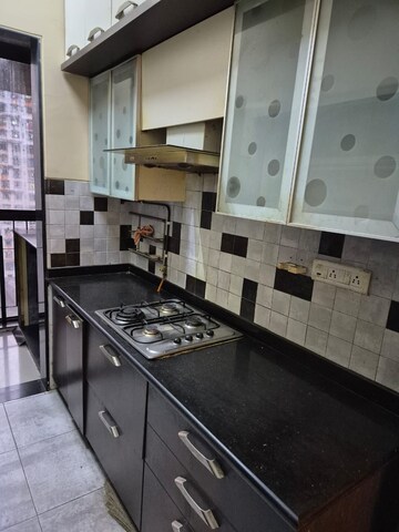 Kitchen in 3 BHK Apartment at Lodha Aria, Parel – for Rent