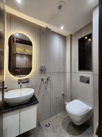 Bathroom in 4 BHK Builder Floor at SA HOMES I, Uttam Nagar – for Sale