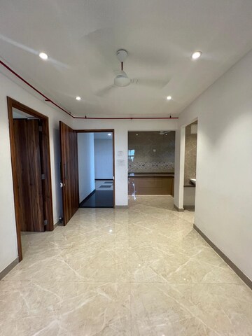 Living Room in 1 BHK Apartment at Swaminarayan City, Dombivli East – for Sale