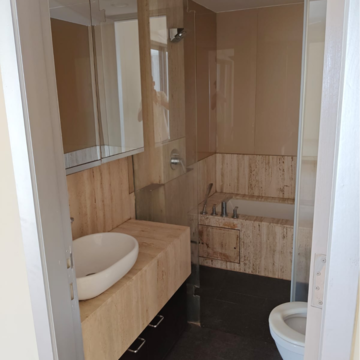 Bathroom in 2 BHK Apartment at Lodha Altia, Wadala Truck Terminal – for Rent