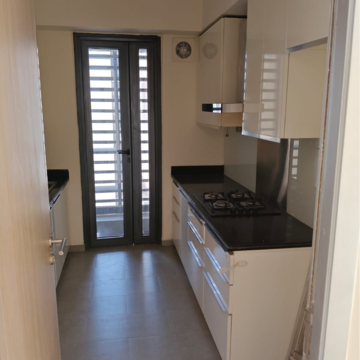 Kitchen in 2 BHK Apartment at Lodha Altia, Wadala Truck Terminal – for Rent