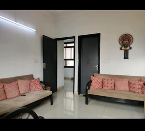 Living Room in 3 BHK Apartment at Gaur Green City, Indrapuram – for Sale