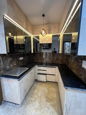 Kitchen in 3.5 BHK Builder Floor at SA HOMES I, Uttam Nagar – for Sale