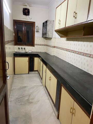 Kitchen in 2 BHK Builder Floor at Green Park – for Rent