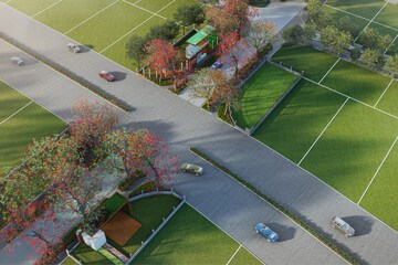 Swimming Pool in  Plot at Godrej Forest Estate, Sumthana – for Sale