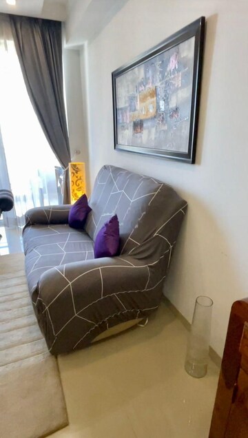 Living Room in 3 BHK Apartment at DLF New Town Heights III, Sector 91 – for Rent