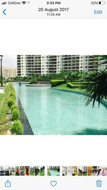 Swimming Pool in 3 BHK Apartment at Central Park Resorts, Sector 48 – for Rent