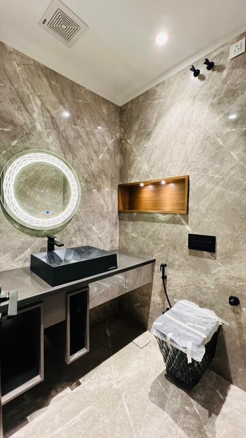 Bathroom in 4 BHK Builder Floor at Kohli One Malibu Town, Sector 47 – for Sale